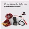 shielded silicone cable